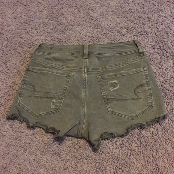 American Eagle Hi-Rise Shortie Shorts - Picture 2 of 4